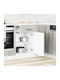 Floor Cabinet Gray Sonoma 50x46x81.5pcs