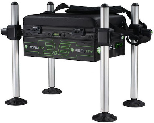Maver Reality Easy Sitzbox Schwarz Grün Stuhl