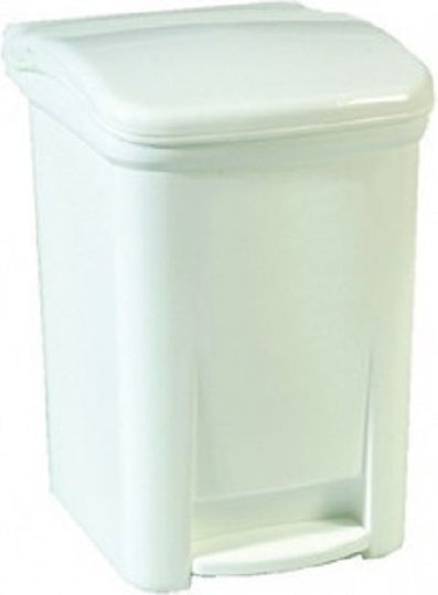 Waste Bin No 155 White 7l 21.5x23.5x29.5cm Oem M0223