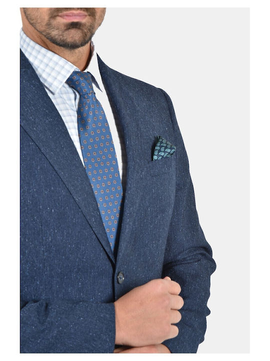 Martin & Co Men's Tie Printed in Blue Color
