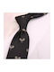 Martin & Co Men's Tie Printed in Black Color