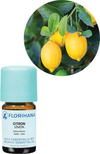 Florihana Organic Ulei Esențial Lămâie 15gr