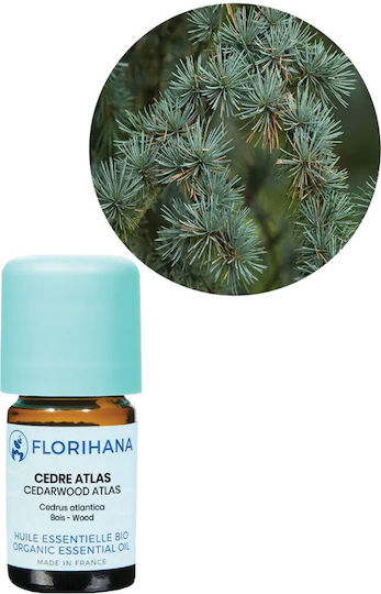 Florihana Cedarwood Atlas Organic Organic Essential Oil 5gr