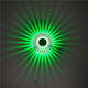 Hanging Solar Light 3W Green with Photocell