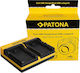 Patona Dual Charger for Fuji Np-w235 Fujifilm Xt-4 Xt4