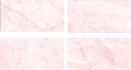 Wall Sticker 4 Pieces Crystal Film Marble Pattern Wall Sticker Dls025