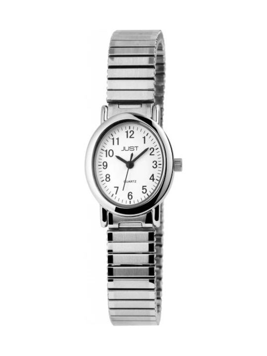 Just Watch Women's Watch with Silver Metal Bracelet