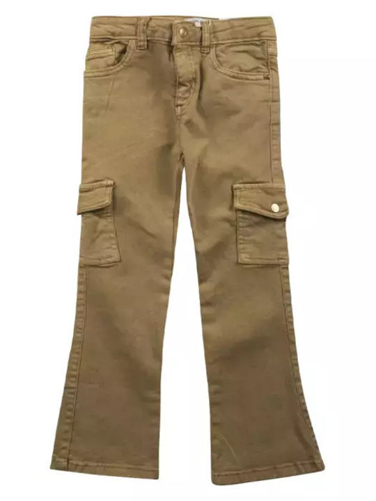 Mayoral Nami Kids' Khaki Jeans Trousers