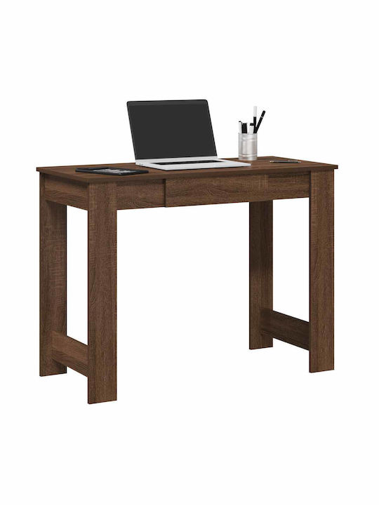 Desk 100x45x75cm Coffee