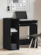 Computer Büro Holz Black 84x40x78cm