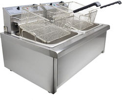 Karni Elektrische Fritteuse Doppel 7kW Kapazität 2x11lt 67x43.5x33.5cm