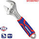 WorkPro French Wrench with Adjustable Opening 8mm 200mm