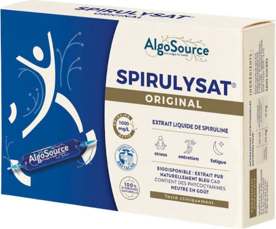 AlgoSource Spirulisat Original Cu Phycocianină Alte Suplimente Alimentare 200ml