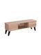 Έπιπλο Τηλεόρασης Iren Sonama Oak-μαύρο Μ120xΠ32.5xΥ33cm