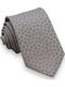 Gray Brown Bloom Tie 6/7.5cm