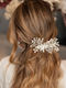 Νυφικό Χτενάκι Μαλλιών Ασημί Απόχρωση Poppy Pearl Comb Ba015 Hair Duty Hrd-ba015