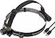 Brennenstuhl Rechargeable Headlamp LED UV IP44 with Maximum Brightness 400lm Black