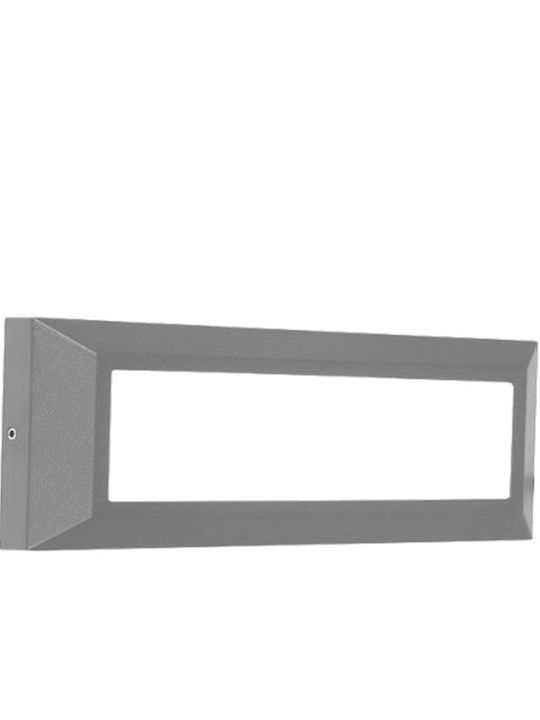 Universe Wall-Mounted Outdoor Light LED IP65 5W with Warm White Light 23x8εκ.