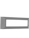 Universe Wall-Mounted Outdoor Light LED IP65 5W with Warm White Light 23x8εκ.