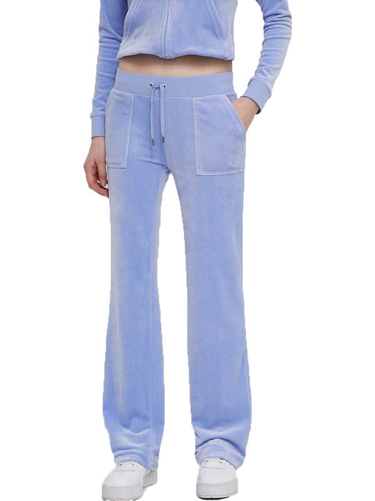Del Ray Classic Sweatpants Light Blue