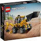 LEGO Technic Backhoe Loader for Ages 7+ 104 Pieces