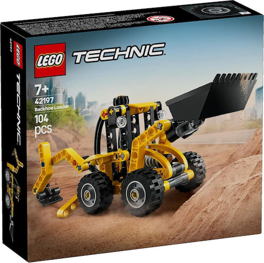 LEGO Technic Backhoe Loader for Ages 7+ 104 Pieces