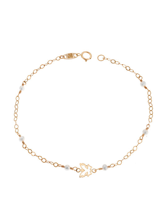 Gold Kinderarmband 9K
