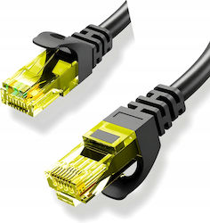 Montis U/UTP Cat.6 Καλώδιο Ethernet 15m Μαύρο