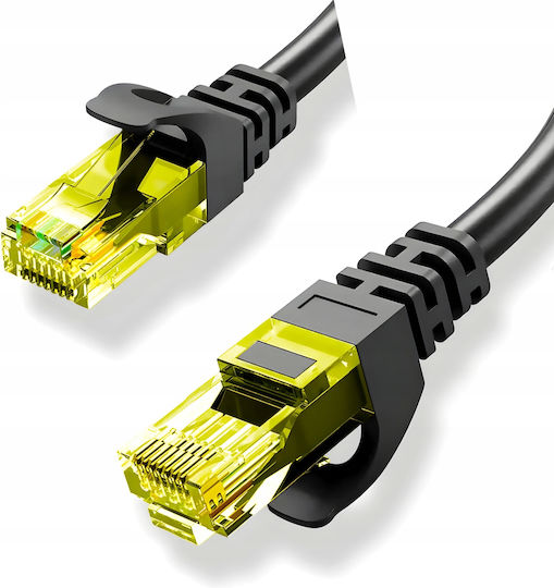 Montis U/UTP Cat.6 (Gigabit) Καλώδιο Δικτύου Ethernet εξωτερικού χώρου 15m Μαύρο