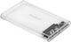 2.5" Sata Usb C 3.1 Transparent Rebel Hard Drive Enclosure