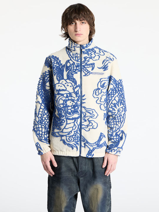 Μπουφάν Διπλής Όψης Off White, Navy