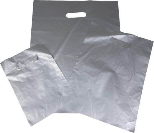 thessPACK Plastic Packaging Bag Handle 25x35cm