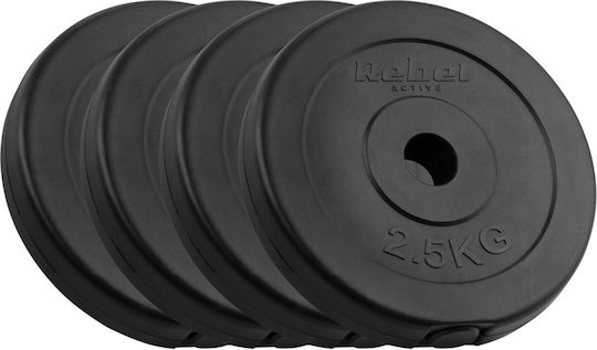Σετ Δίσκοι 4 x 2.5kg Φ31mm