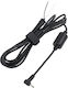 Angled Plug 2.5/0.6 19v/2.1a Power Supply Cable Rebel Installation