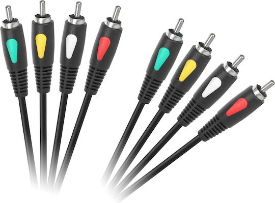 4rca-4rca Кабел 3.0м Cabletech Eco-line