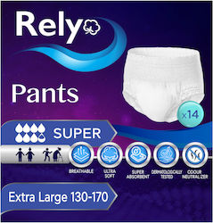 Rely Super Incontinence Underwear 14pcs