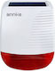 Annke Smart A113 Solar Wireless Alarm Siren Baterie Outdoor with Roșu Light
