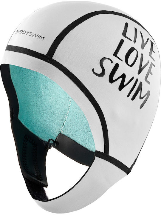 Buddyswim Къпане Шапка За Възрастни Бяла Buddyswim Къпане Шапка За Възрастни Бяла