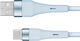 Usb Cable 1m Blue Silicone Type-c Kruger&matz Basic