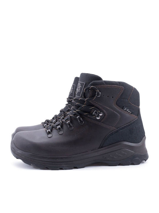 Jacalu Men's Brown Hiking Boots
