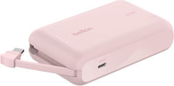 Belkin BoostCharge 10000mAh 20W Ροζ Belkin BoostCharge 10000mAh 20W Ροζ