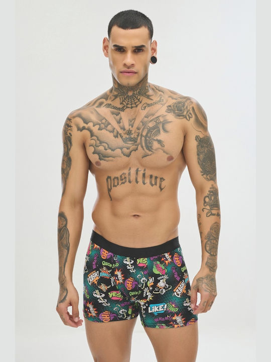 Pop Art Men's Boxer Multicolour