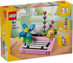 LEGO Creator 3-in-1 Typewriter with Flowers για 8+ Ετών 363τμχ LEGO Creator 3-in-1 Typewriter with Flowers για 8+ Ετών 363τμχ