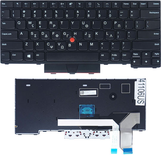 Tastatură Laptop Lenovo Thinkpad L14 Gen1 20u1 20u2 20u5 20u6 L14 Gen2 20x1 20x2 20x5 20x6 Sn20w67520-e1 Pk131h43a0 V191620as1gk Dh54t Ds71t 5n20w67724 Us Pointer Negru Cod.41106us