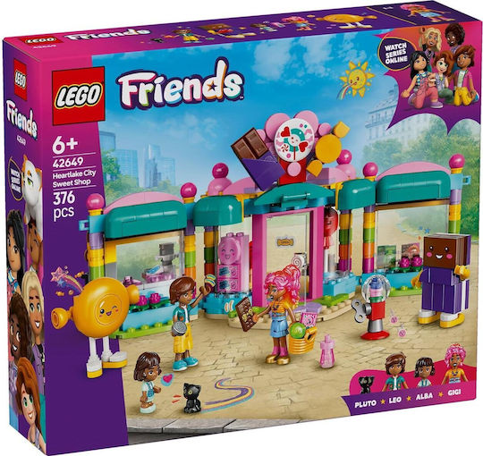 Lego Friends Heartlake City Candy Store για 6+ Ετών 376τμχ 42649