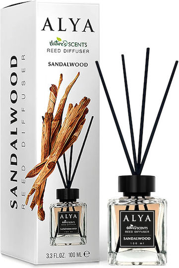 Alya Diffuser Αρωμ με Άρωμα Sandalwood 52594 100ml