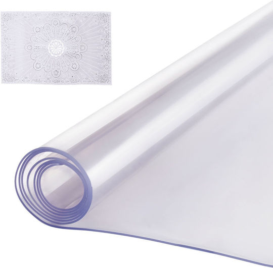 Προστατευτικό Τραπεζιού Vevor Pvc 42x60 Ιντσών Clear Plastic Desk Protector Πάχους 2,0mm