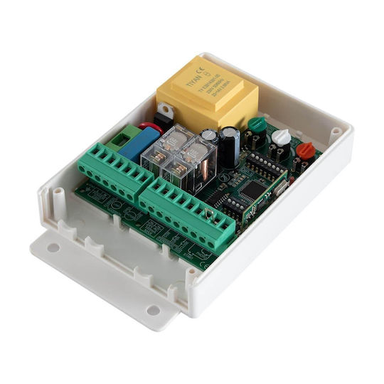 Autotech S-5070 S Контролен панел за мотор за плъзгащи и еднокрилни люлеещи се врати 230VAC 433MHz фиксиран или променлив код