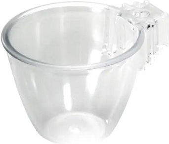 2gr Accesorii pentru hrănirea păsărilor – Suport simplu transparent pentru ouă