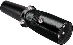 Black Male Microphone Plug Black Male Microphone Plug
